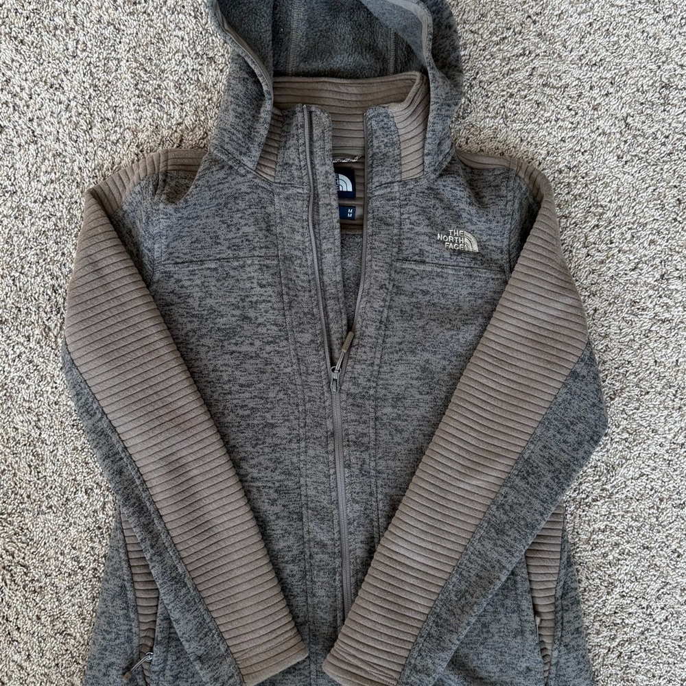 The North Face Olive and Beige Apparel